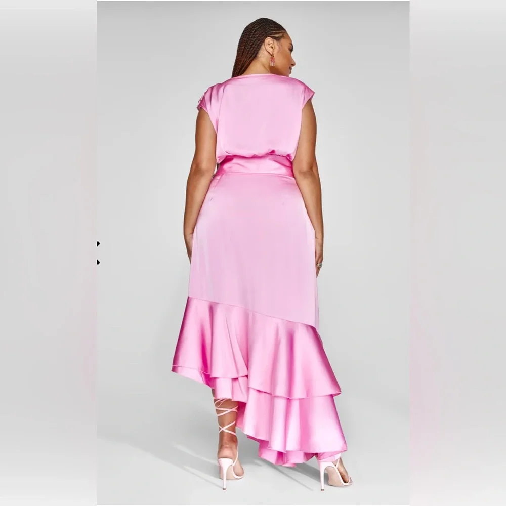 #192 Garnerstyle + FTF Camille Ruffle Dress size 1(14-16) NWT - Picture 2 of 13